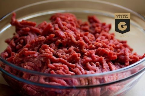 Carne picada. Picadillo de ternera asturiana